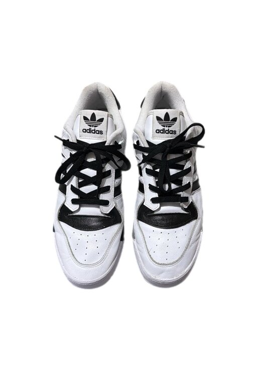 Adidas Sneakers Mens 11.5 White Leather Cloud Low Trainer Rivalry Rapper Skater main image 12